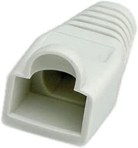 ROLINE Knickschutztülle grau, für RJ-45, 10 Stck.