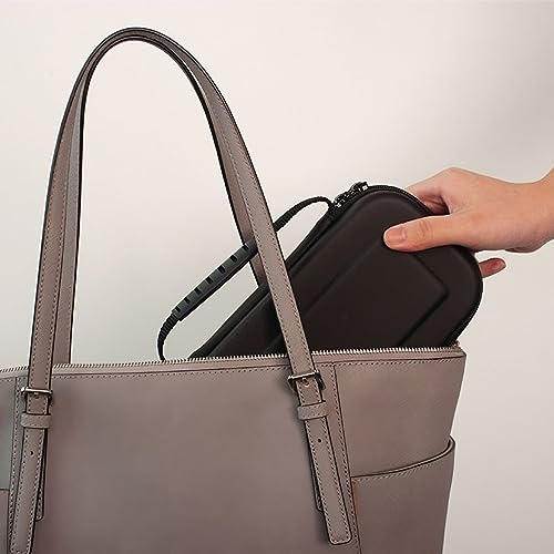Retoo Funda para Consola, Carcasa Estuche Rígido de Almacenamiento, Compartimentos para Accesorios, Bolsa Protectora para Transporte, 23cm x 123cm x 5cm, Negro - imagen 5