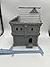 Tabletop Miniature Medieval Castle Building Terrains Compatible with D&D - 28mm Scale Scenery with Medieval Architecture Style, Collectible Dioramas, Paintable, by HAUTICO Gift for Hobby Enthusiasts