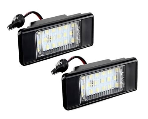Luces matrícula LED blanca xenón sin error cuadro para Infiniti Q50 2013 a 2020