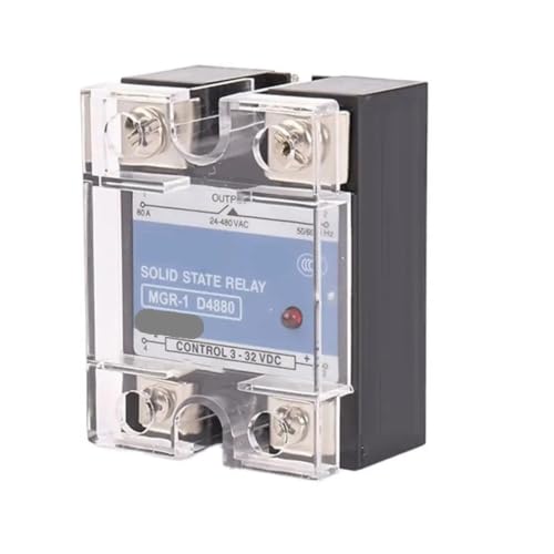 Relés de retardo de tiempo D4880 sin desgaste mecánico SSR-80A CA