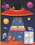 Ufo und Außerirdischen Malbuch: Ufos Buch mit Mandalas zum ausmalen - Sarah Ejtahr 