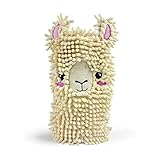 Fred Spit Shine - Llama Duster Mitt for Kids & Adults, Microfiber Cleaning Tool for Dusting Furniture, Screens, Blinds - Reusable, Washable, Static Cling Cleaning Mitt