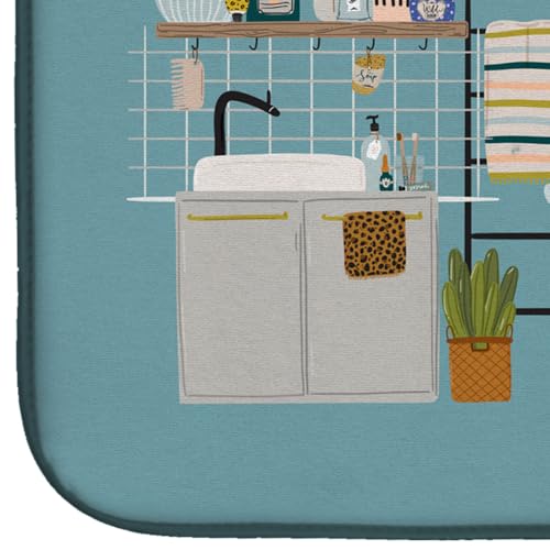 Tapis de séchage vaisselle pour un plan de travail propre et sec