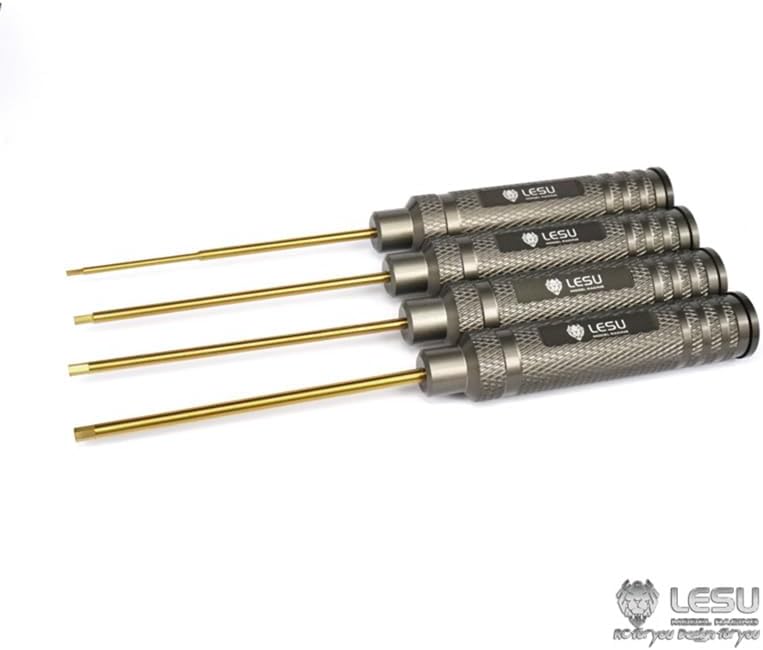 TOUCAN RC HOBBY LESU Model Metal Screw Driver Tool Set for 1/14 RC Tractor Truck for Tamiya Car