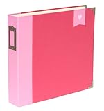 Becky Higgins Strawberry Edition Designer Cloth Album for Scrapbooking
