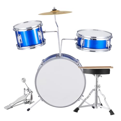 Happybuy 3-Piece Kids Drum Set, 14