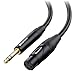 Cable Matters 6.35mm (1/4 Inch) TRS to XLR Cable (XLR to TRS Cable) Male to Female 6 Feet