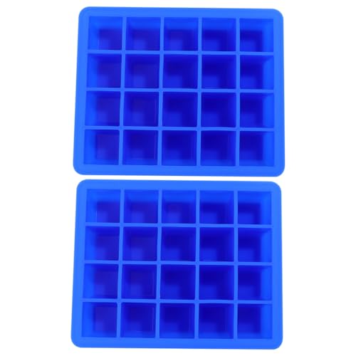 Molde para cubos de hielo de silicona 2 piezas miniatura 1