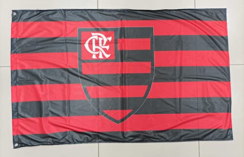 Bandeira Flamengo Oxford 150x90 Cm Poliéster Oficial Escudo