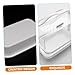 FRCOLOR Professional Lens Care Tray Multi-Function Sturdy Storage and Washing Accessory for Ok Lenses Lightweight and Portable Cleaning for Travel and Daily Use