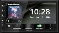 Autoradio Einbaupaket für Kenwood DMX5023DABS kompatibel mit Hy,ai Santa Fe cm, Lenkradfernbedienung | Carplay Android Auto APP Spiegelung – Ansicht 3