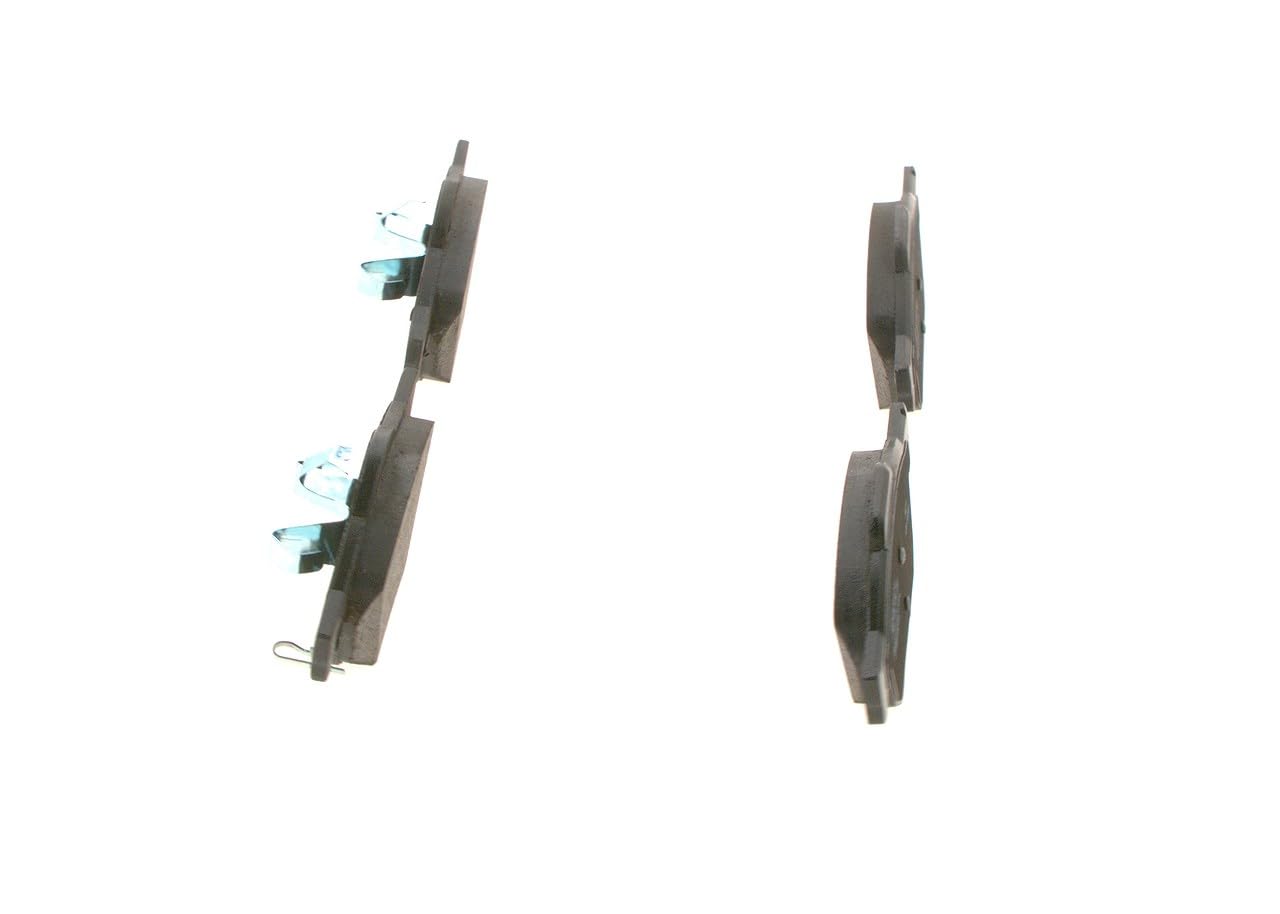 Bosch BP1046 - Pastiglie Freni Auto, Delantero - Calidad Bosch - Reducción de Ruido y Polvo - Certificación ECE-R90 - Sin Cobre - 1 Juego de 4 Pastillas
