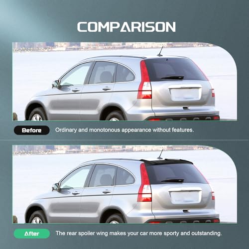 SCITOO ABS Roof Spoiler Fits for 2007-2011 for Honda for CR-V by SCITOO - Used condition - Image 4
