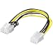 Produktbild Connect PCI Express 6 pin auf 8 Pin Power Adapter Kabel