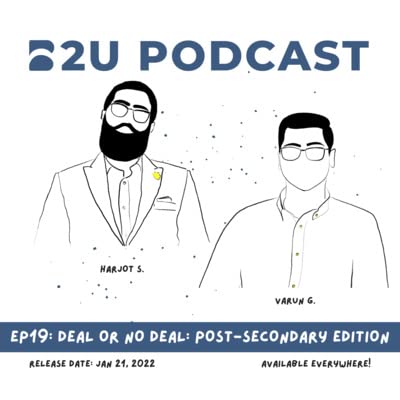 Ep 19 - Navigating your University Offer Podcast Por  arte de portada