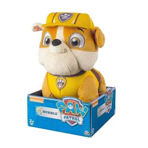 Pelúcia Paw Patrol, Rubble, Sunny, 12