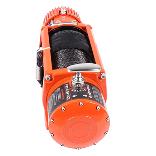 Cabrestante eléctrico 13000lbs 12V impermeable para camión miniatura 4