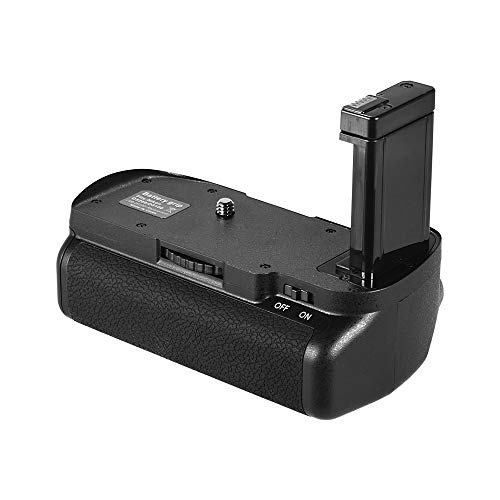 Battery Grip for D5100 D5200 DSLR Camera EN EL14 Battery Powered with IR Remote Control Camera Grip for Vertical Extended Battery Life