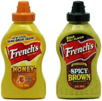 Amazon キャンプ アウトドアに フレンチ ハニーマスタード スパイシーブラウン マスタード French S Honey Mustard Spicy Brown Mustardgoldfish フレンチ ホットソース チリソース 通販