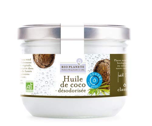 BIOPLANETE – Aceite de coco desodorizado, 400 ml