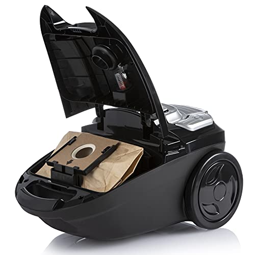 PRIMO PR505VC stofzuiger met tas, energieklasse A, zwart, 4 zakken inbegrepen. - Image 3