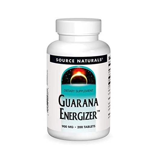 Source Naturals Guarana Energizer Dietary Supplement - Supports A Long Lasting Energy Boost - 200 Tablets