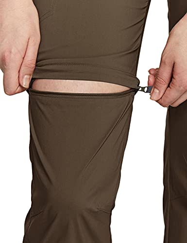 Cqr Women's Convertible Hiking Pants, Lightweight Stretch Quick Dry Zip Off Pants, Outdoor Trekking Fishing Safari Pants, Convertible Tundra, 12 #TOP2