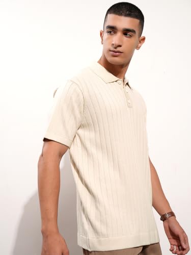 Image of Highlander Men's Polo Tshirt | Flat Knit | Regular Fit | Polo T-Shirt for Man