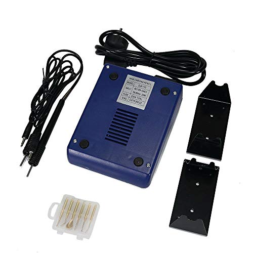 Electric Waxer Carving Knife Machine Double Pen And 6 Wax Tip Pot For Dental Lab Do Supply #TOP5