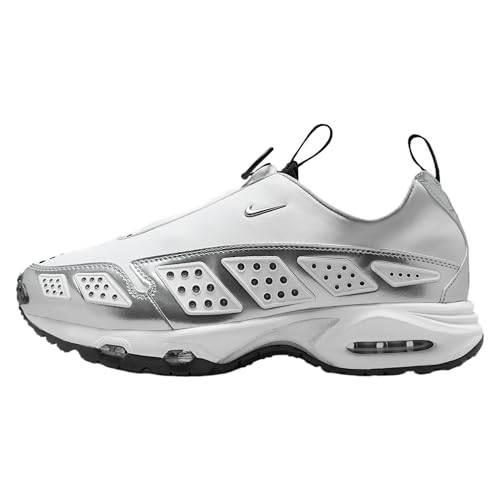 Women's Nike Air Max SNDR White/Metallic Silver-Black