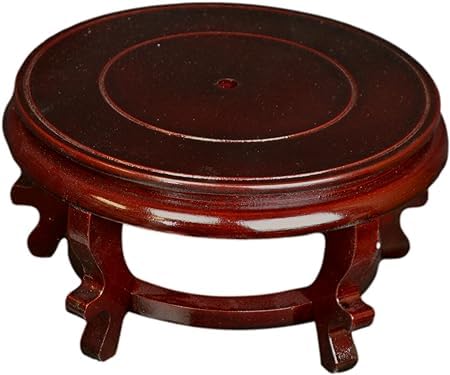 Festcool 6" Rosewood Display Stand for Fishbowls, Vases and Planters