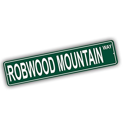 Brotherhood Aluminum Street Sign for Robwood Mountain - Pennsylvania