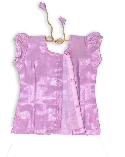 Image of Chandrakala Lehanga Pattu Pavadai For Girls Kids South Indian Dress, (KL115-P)