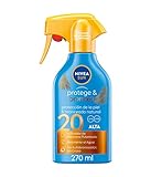 Contenido del envío – NIVEA SUN Protege & Broncea Spray Solar FP20, activador del bronceado, 1 x 270 ml, spray pistola.