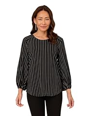 Black/Ivory Vertical Pinstripe