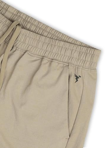 Image of TECHNOSPORT Men's Regular Fit Track Pant with SPF50+, Quick Dry Properties for Running, Gym, Sports and Regular Use