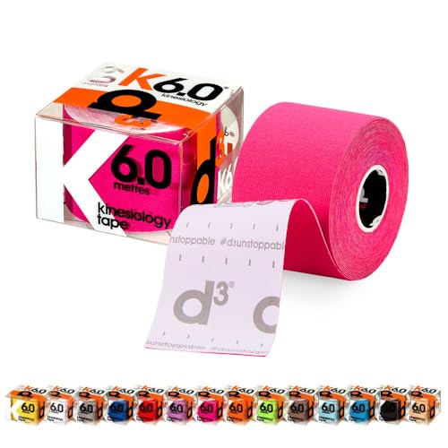 Cinta K6.0 K Kinesiología Unisex D3 con elasticidad avanzada para un soporte muscular óptimo