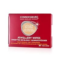 Connoisseurs Jewellery Dry Wipes 25 Pack