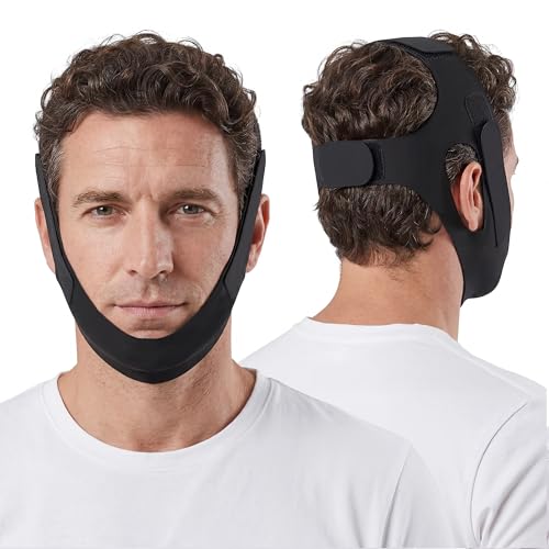 Anti Snoring Chin Strap for Sleeping – Adjustable, Breathable &