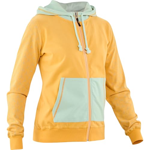EDELRID Femme Bege Zip Hoodie sweat idéal pour randonnée et escalade