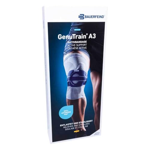 Genouillère Goutran A3 taille 5 coloris naturel et bleu de maintien