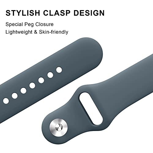 Image of Tobfit Straps for Amazfit Bip /Bip 3 /Bip 3 Pro /Bip /Bip U /Bip U Pro Watch Strap, 20mm Silicone Breathable Replacement Strap for Amazfit GTR 42mm / GTS 2 Mini /2 /2e /3 /4 /4 Mini