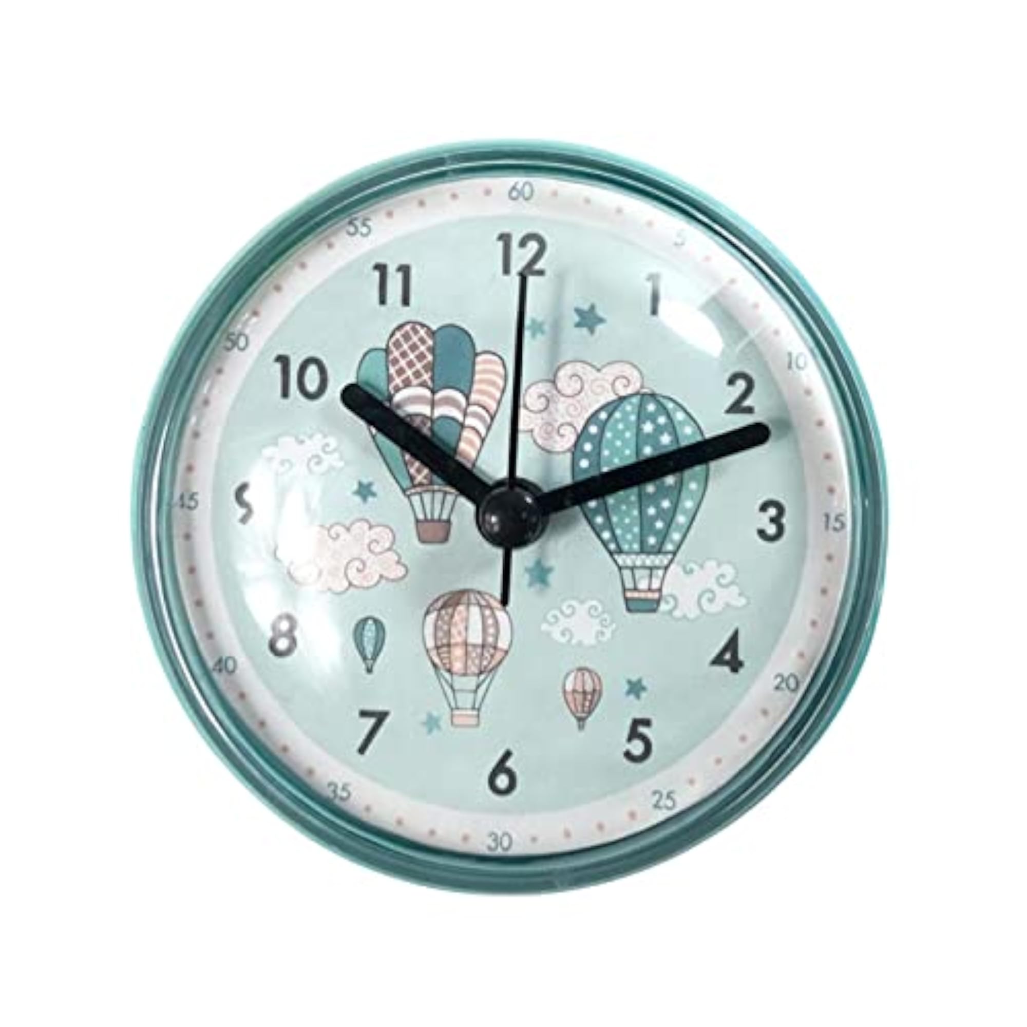Waterproof Mini Sucker Wall Clock for Desk