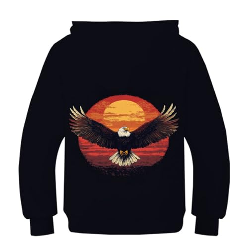 Sweat garçon sweat à capuche graphique pullover 3D pour enfants 6-15 ans - 2