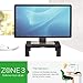 immagine 3Fellowes Supporto Monitor Standard regolabile, Grigio Grafite