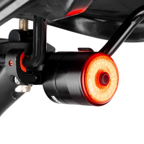 Image of ROCKBROS Mini Bike Tail Light Smart Brake Sensing Rear Bike Light for Night IPX6 Waterproof Type C USB Rechargeable Cycling Safety Taillight Accessories