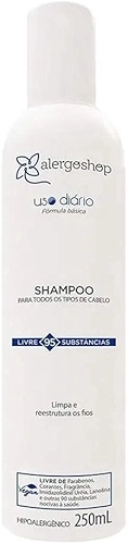 Shampoo Hipoalergênico Uso Diário Alergoshop 250ml
