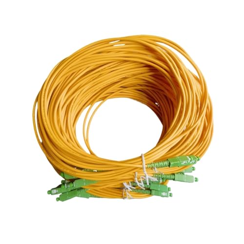 Cordon fibre optique monomode SC simplex OS2 9/125μm haute précision pour infrastructure réseau