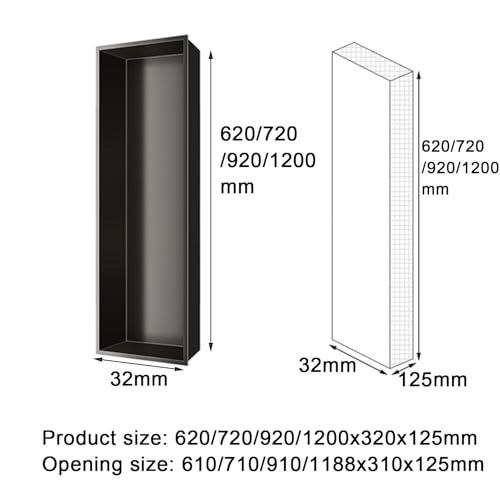 Étagère de salle de bain LED intégrée pour optimiser les petits espaces